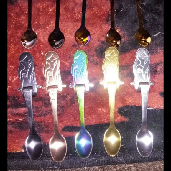 Multi Color Mini Spoons - Picture 2 of 6